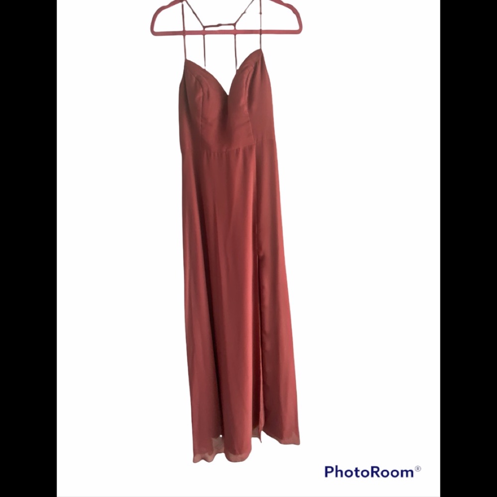 AZAZIE dusty rose Dress